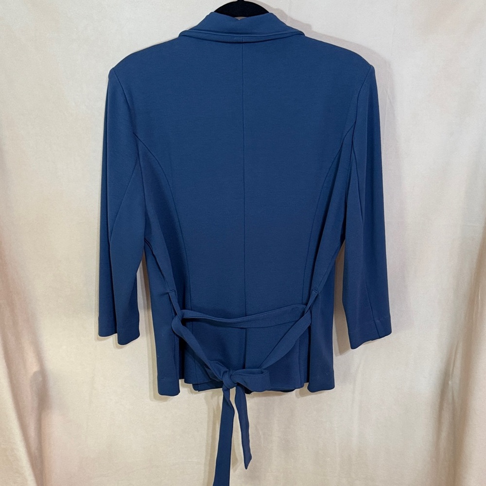 Christopher & Banks Blue Ruffle Jacket - Picture 4 of 5